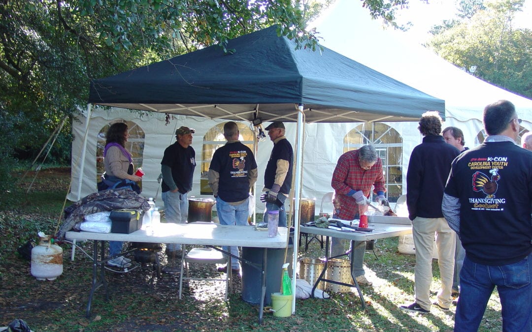 K-Con hosts 17th Annual Thanksgiving Cookout for CYDC