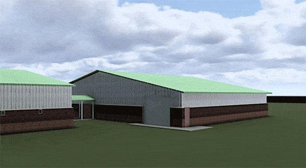 Simulation Training Facility rendering