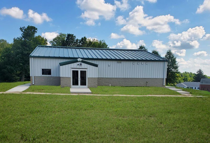 Design-Build Pre-Engineered Metal Post Headquarters Building Completed