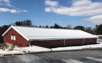 What We’re Up To: Pre-Engineered Metal Storage Building Completed