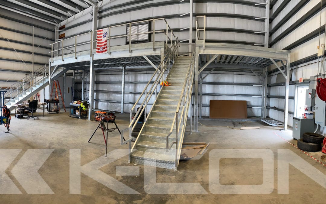 What We’re Up To: Steel Buildings and Mezzanine at USCG Charleston Base