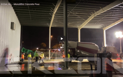 Video: Monolithic Concrete Pour for USCG Boat Maintenance Building