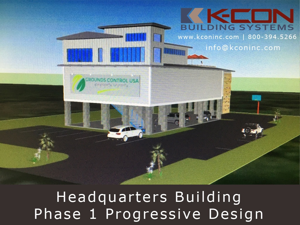 Headquarters Building Phase 1 Progressive Design